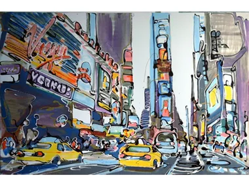 Vinry Flash - Canvas Painting by NOVOCUADRO ART COMPANY - view 2